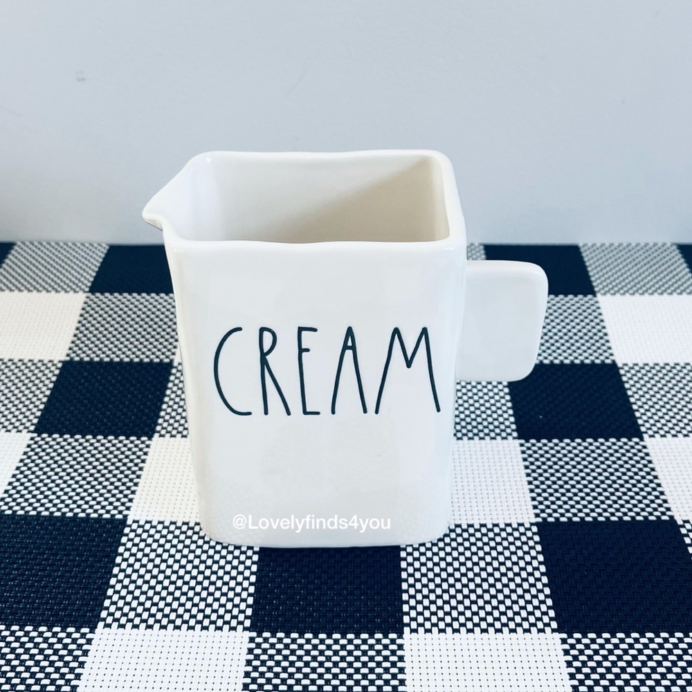 Rae Dunn CREAM mini pitcher